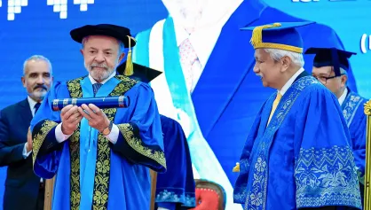 Lula recebe título de Doutor Honoris Causa na Malásia