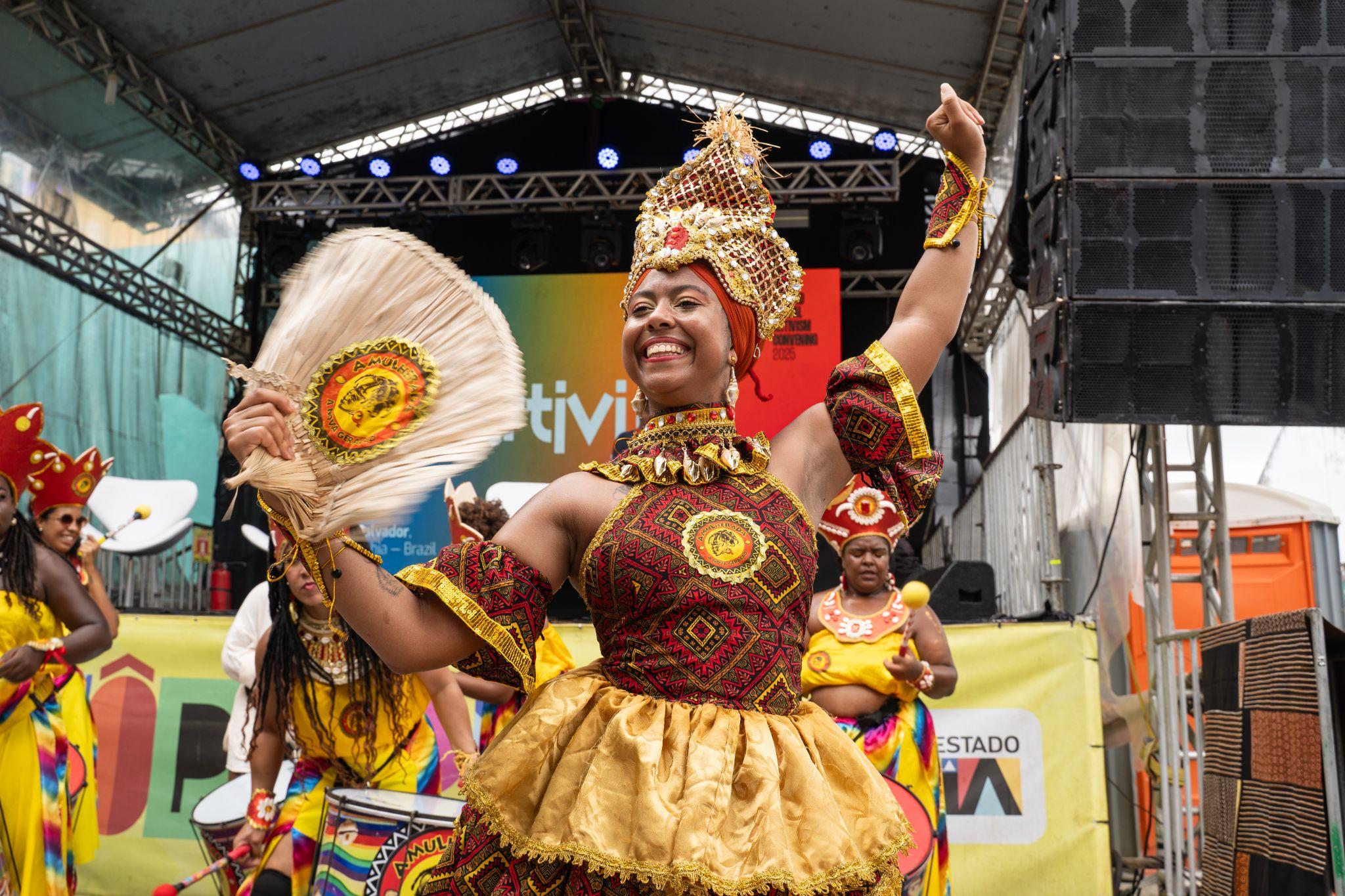 Foto Global Artivism ocupa Pelourinho em dia dedicado às raízes afro-brasileiras 