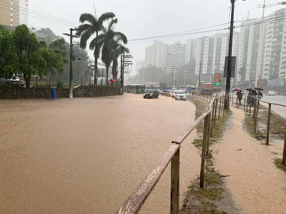 Foto Salvador lidera ranking de chuvas no Brasil com mais de 100mm em 24 horas