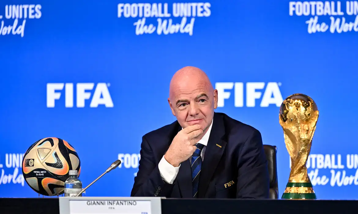 Presidente da Fifa, Gianni Infantino