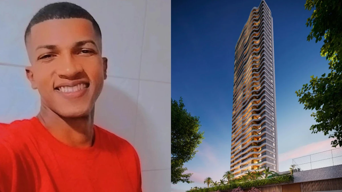 Foto Barra de ferro que caiu do 13º andar causou morte de operário no Horto