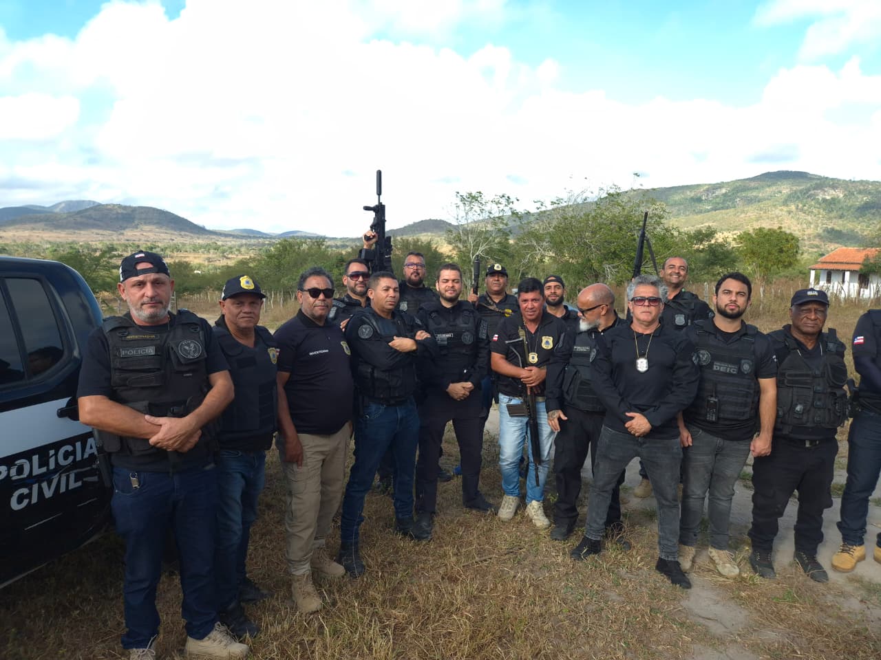 Foto Terceira fase da Operação Vale das Sombras apreende adolescente e dois homens