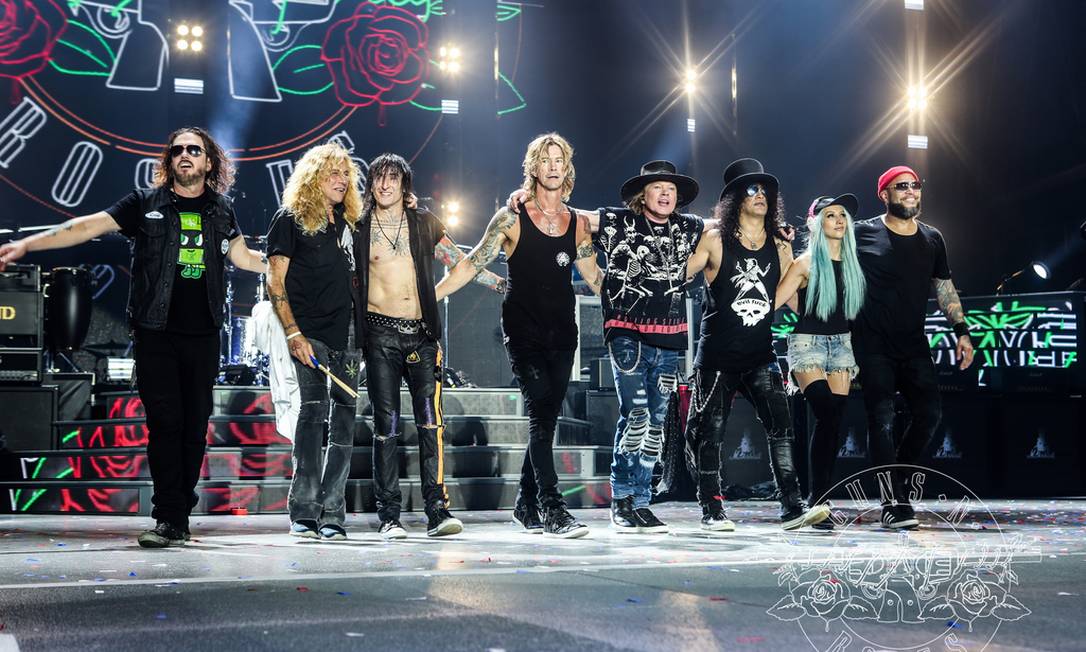 Foto Guns N’ Roses confirma show em Salvador em abril de 2026