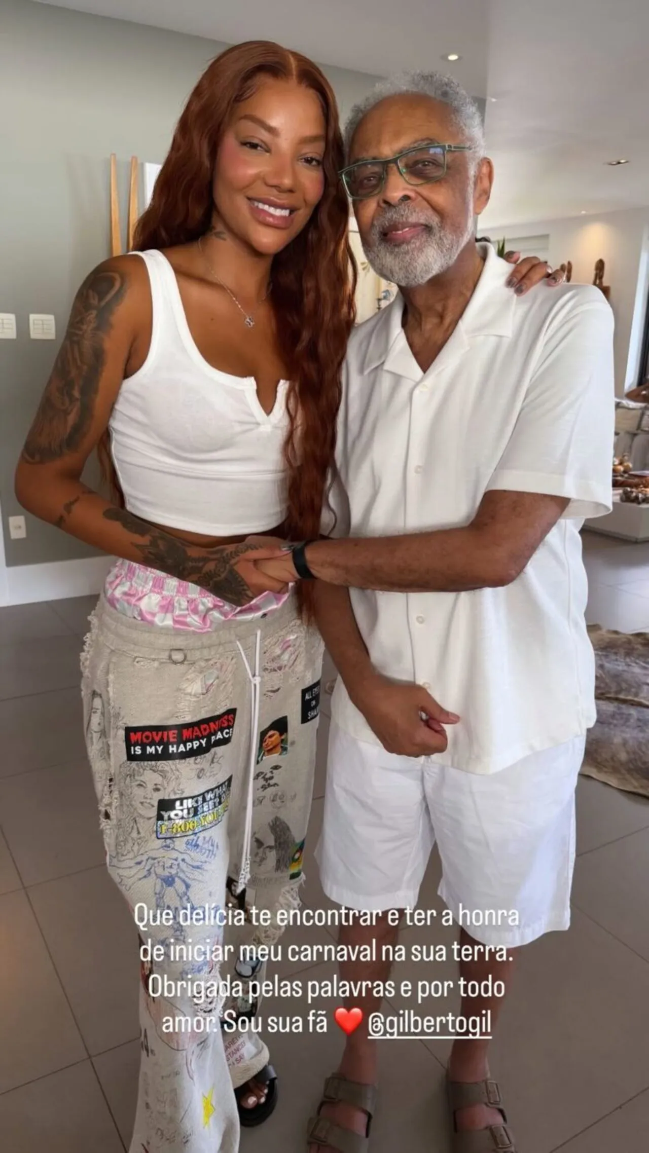 Reprodu&ccedil;&atilde;o/Instagram @ludmilla