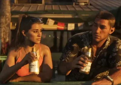 Jason e Lucia em GTA 6 &ndash; Divulga&ccedil;&atilde;o / Rockstar Games