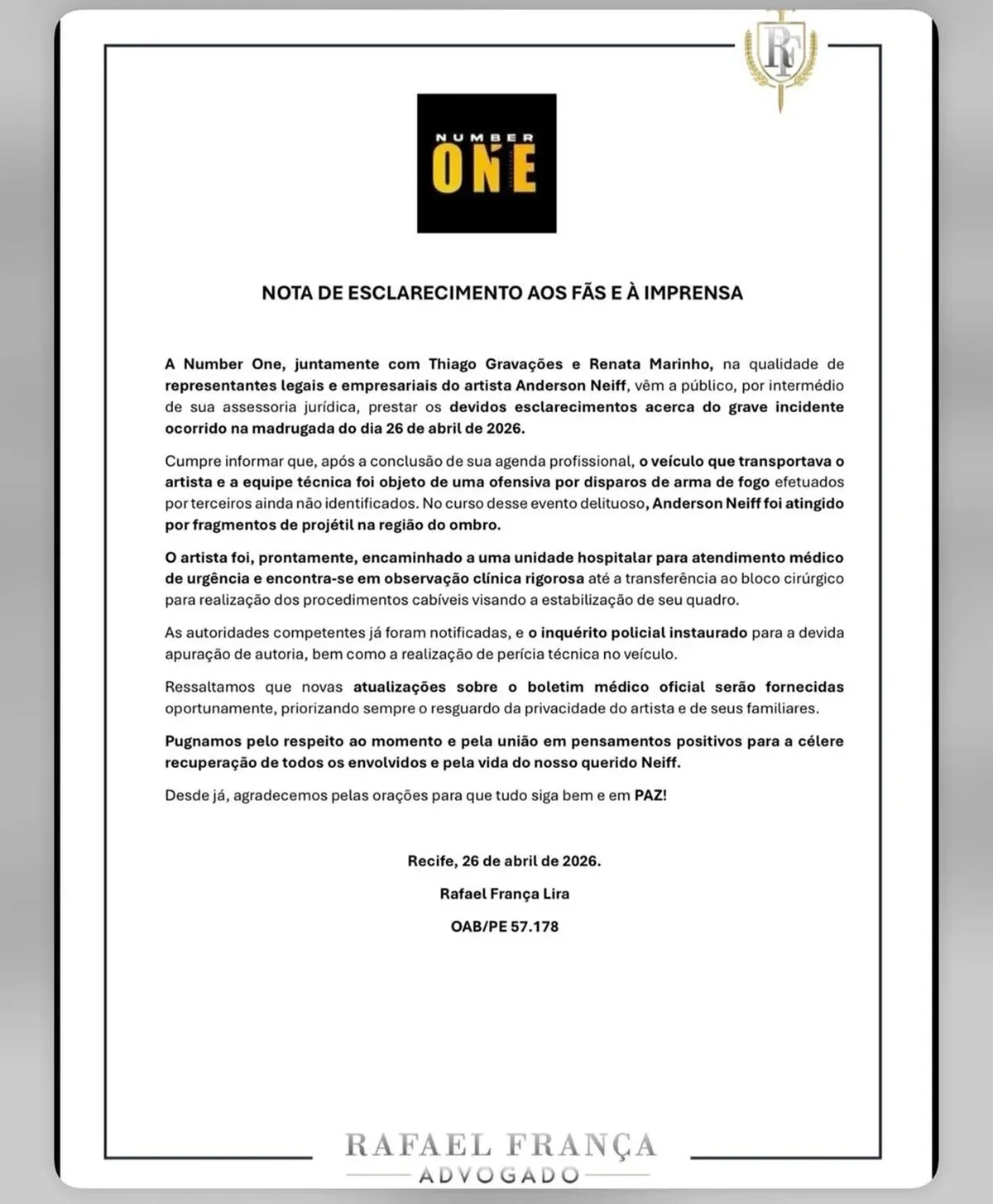 Reprodu&ccedil;&atilde;o/ Redes sociais