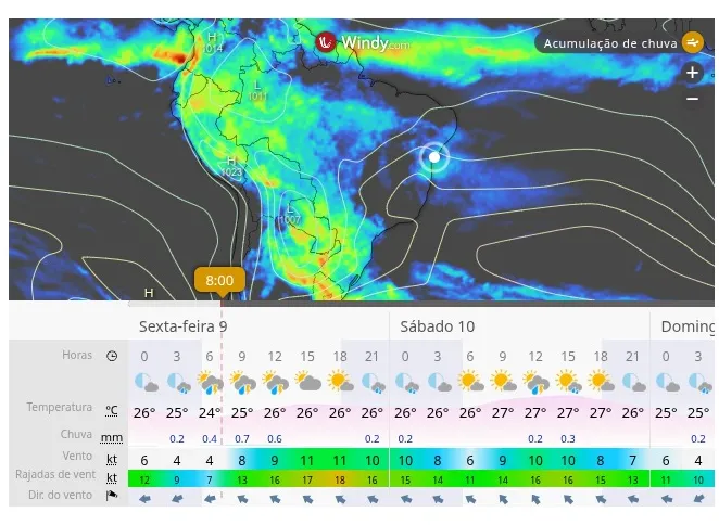 Divulga&ccedil;&atilde;o/Inmet