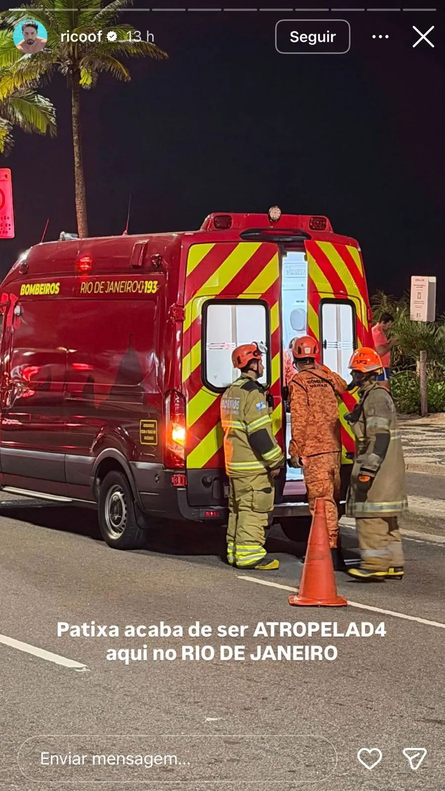 Reprodu&ccedil;&atilde;o/ Instagram @ricoof