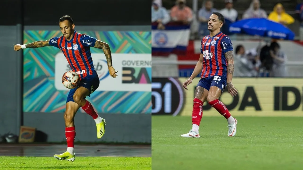 Let&iacute;cia Martins e Rafael Rodrigues/EC Bahia