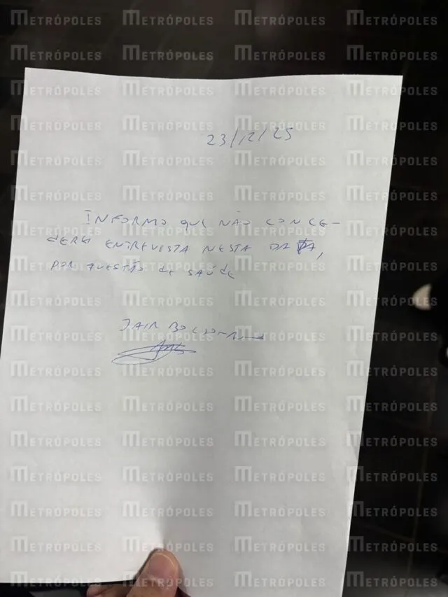 Bilhete Jair Bolsonaro 640x853