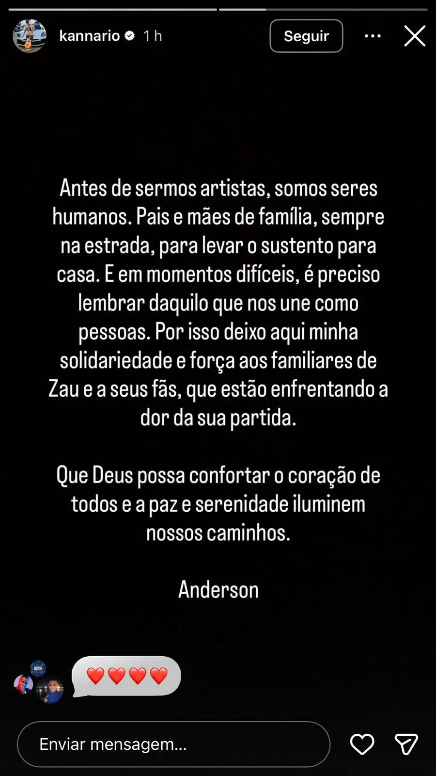 Reprodu&ccedil;&atilde;o/ Instagram @kannario