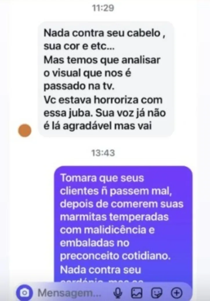 Reprodução/@ritabatista 