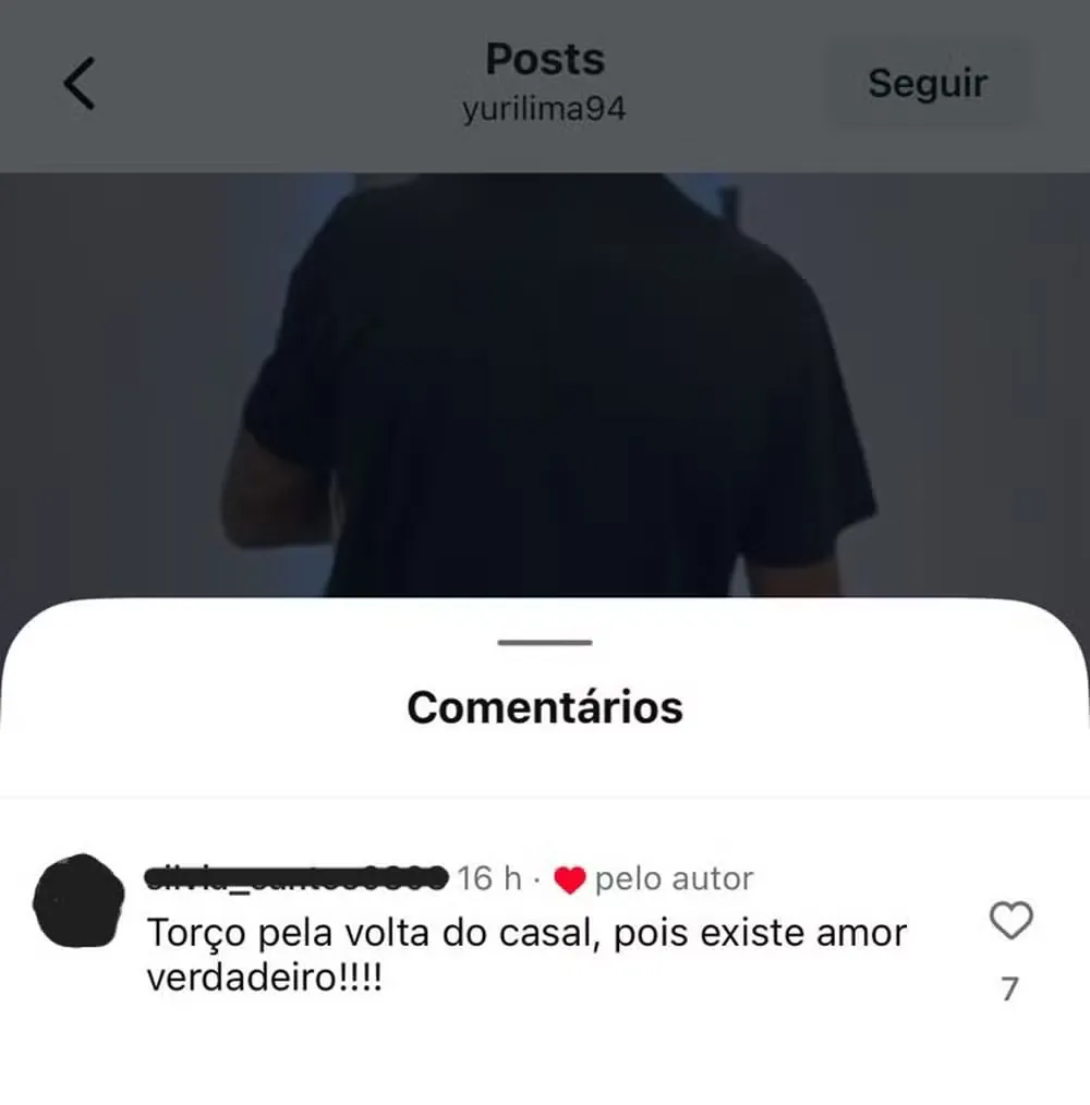 Reprodução / Instagram Yuri Lima