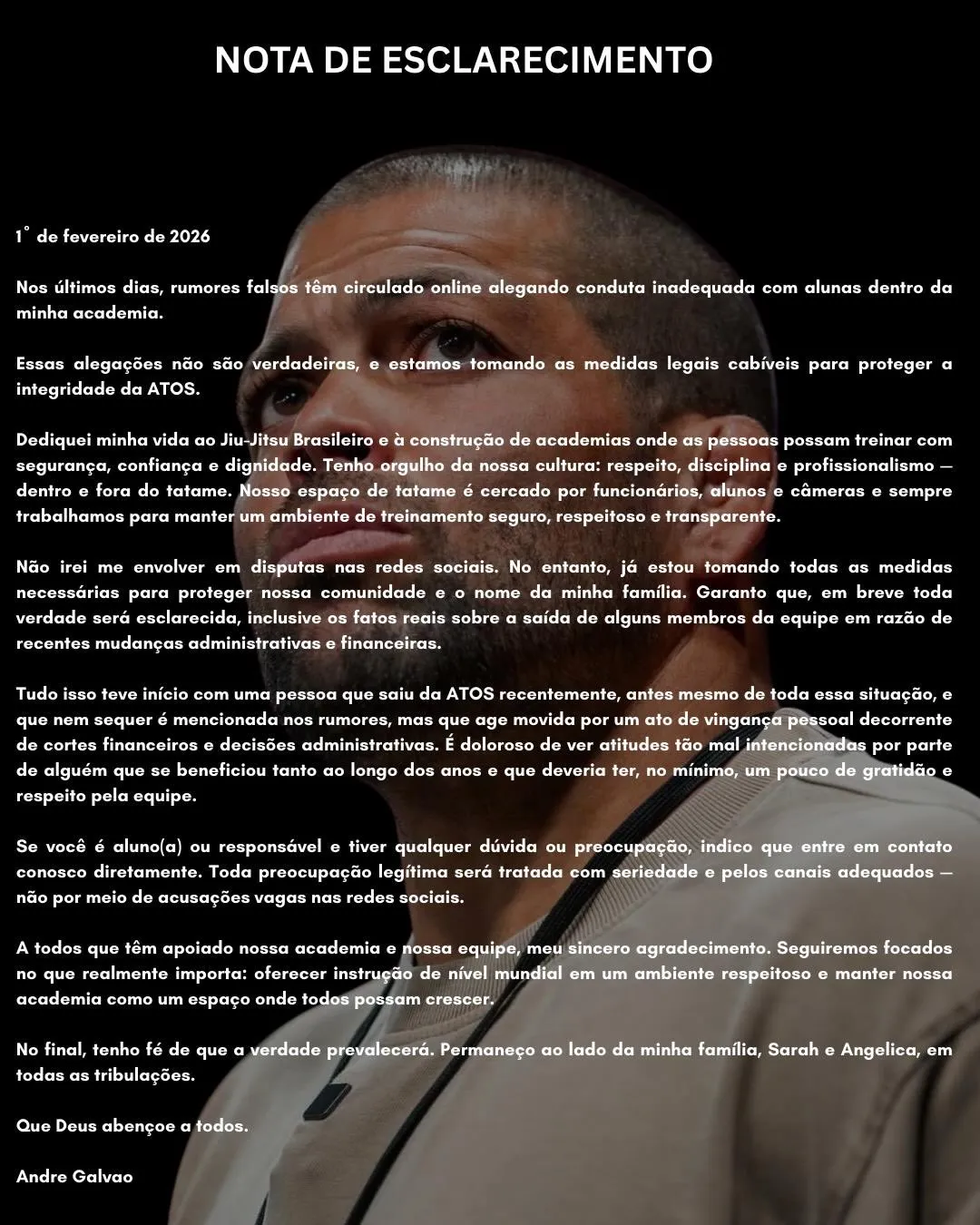 nota Andre Galvao