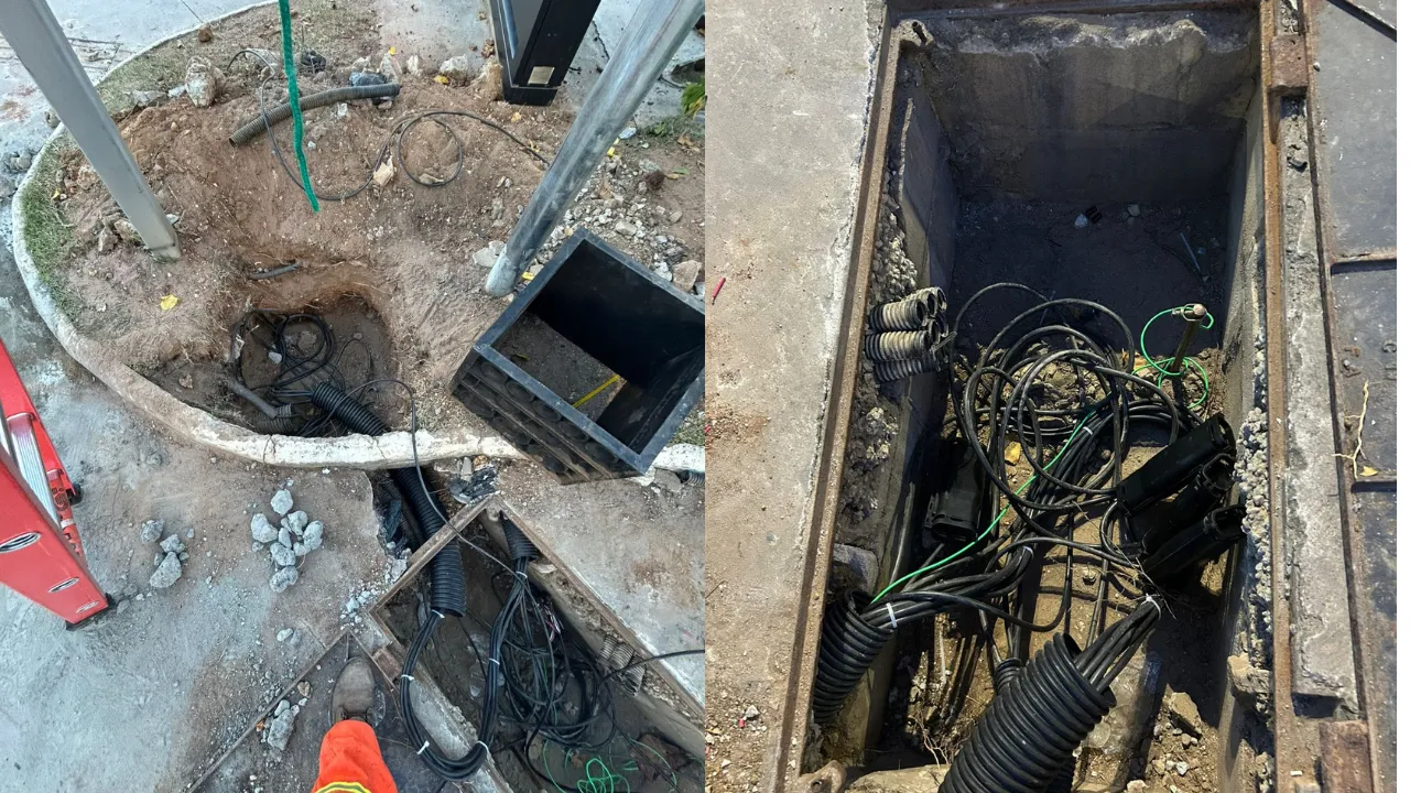 Roubo de cabos geram preju&iacute;zo em Salvador. Reprodu&ccedil;&atilde;o/ Ascom Transalvador