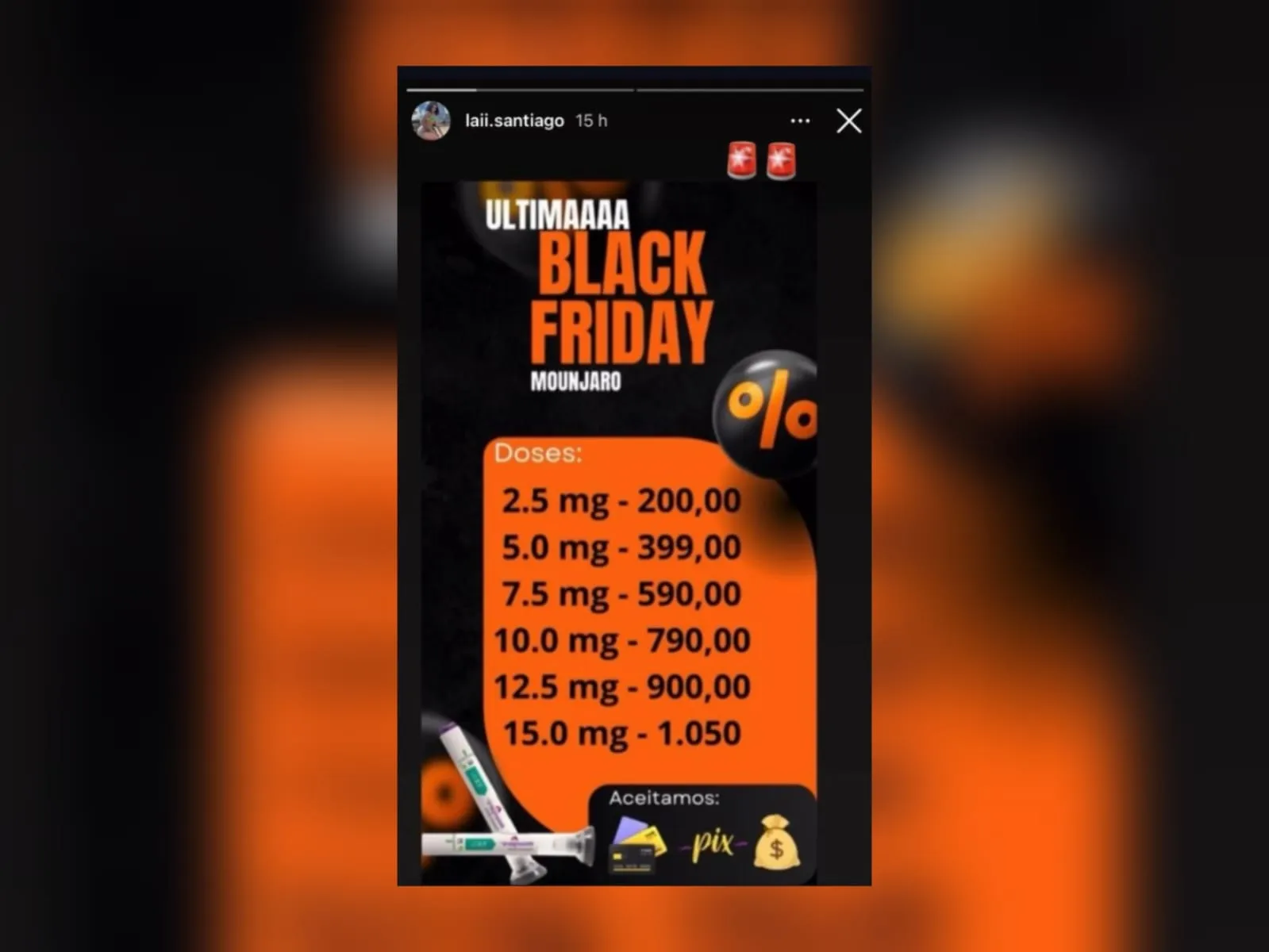 Reprodu&ccedil;&atilde;o/Instagram @laii.santiago