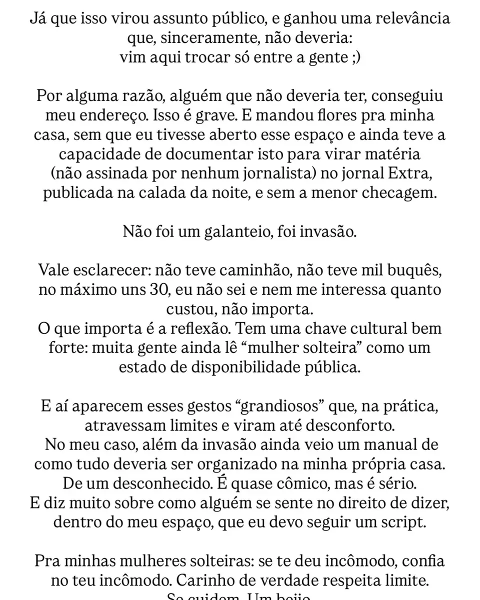 Reprodu&ccedil;&atilde;o/Instagram: @paollaoliveirareal