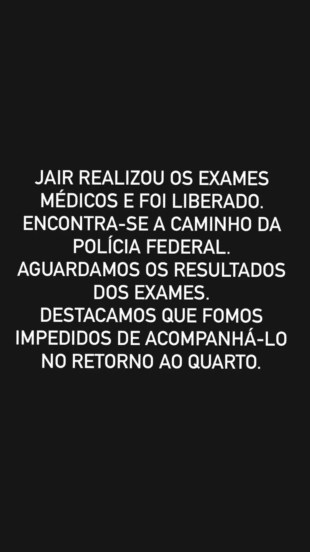 Pronunciamento Michelle